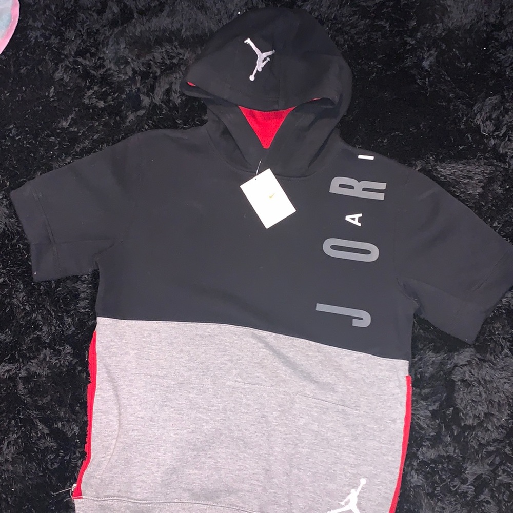 Jordan hoodie short sleeve